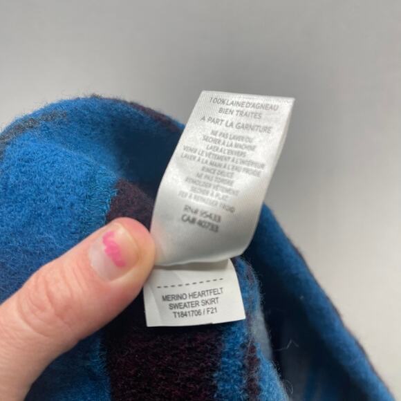 Toad and Co Tube Scarf Neck Warmer Size Medium 100% Wool Western Boho Warm Cozy - Picture 7 of 7